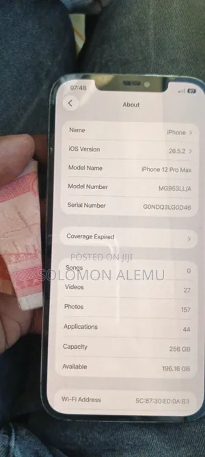 Apple iPhone 12 Pro Max 256 GB Gray
