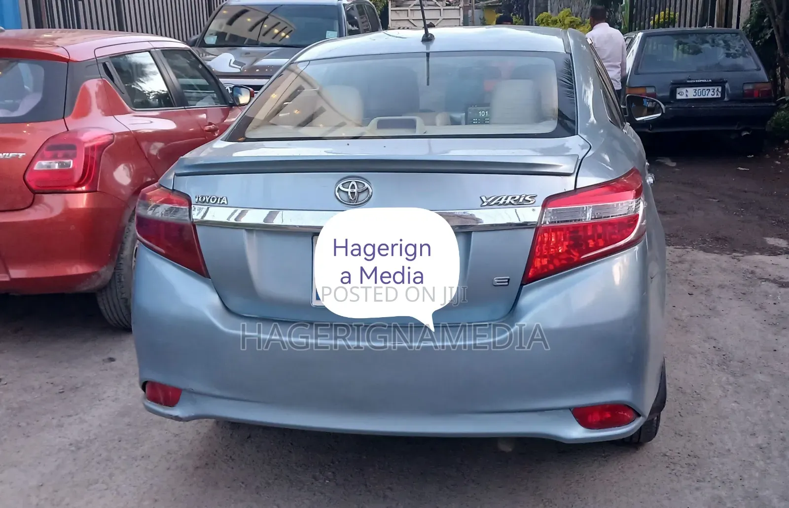 Toyota Yaris 2015 Silver