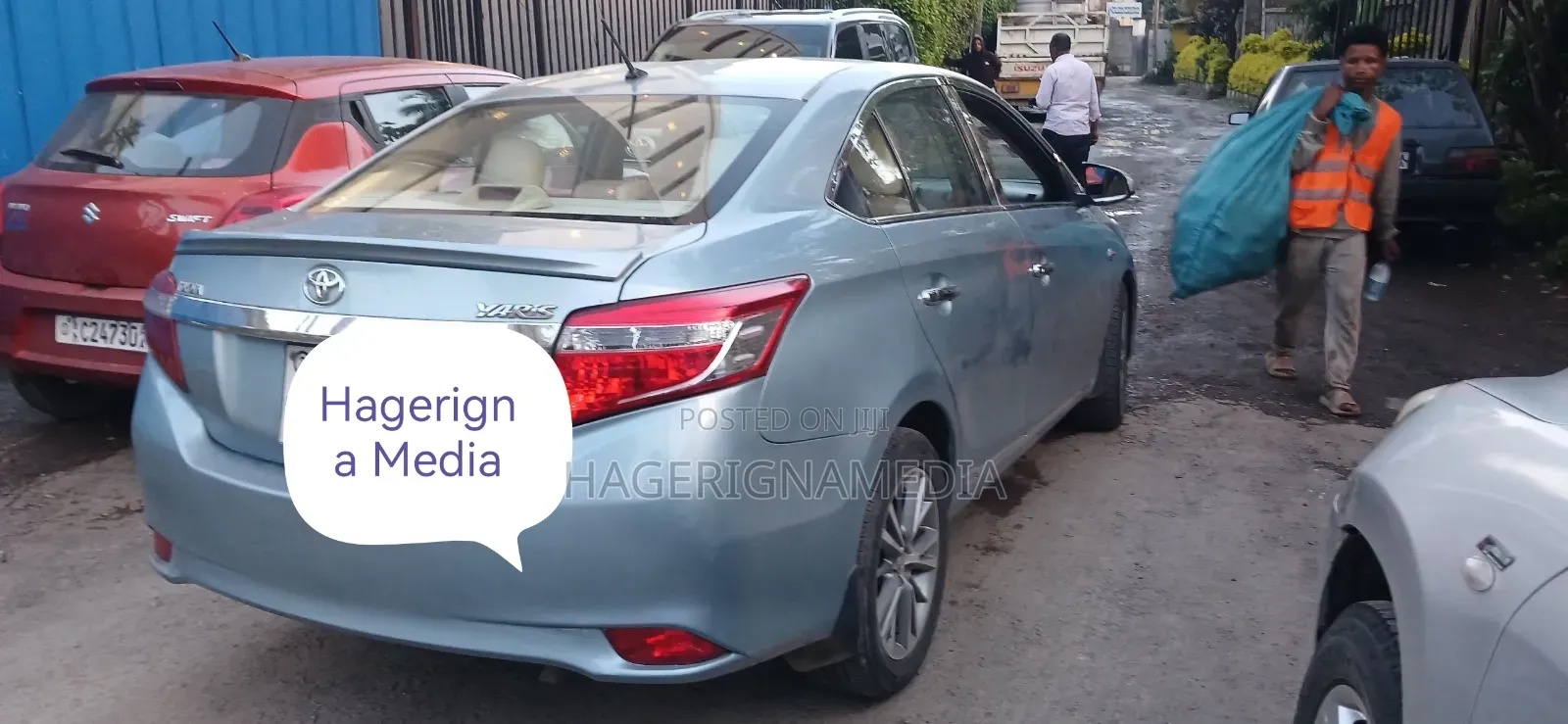 Toyota Yaris 2015 Silver