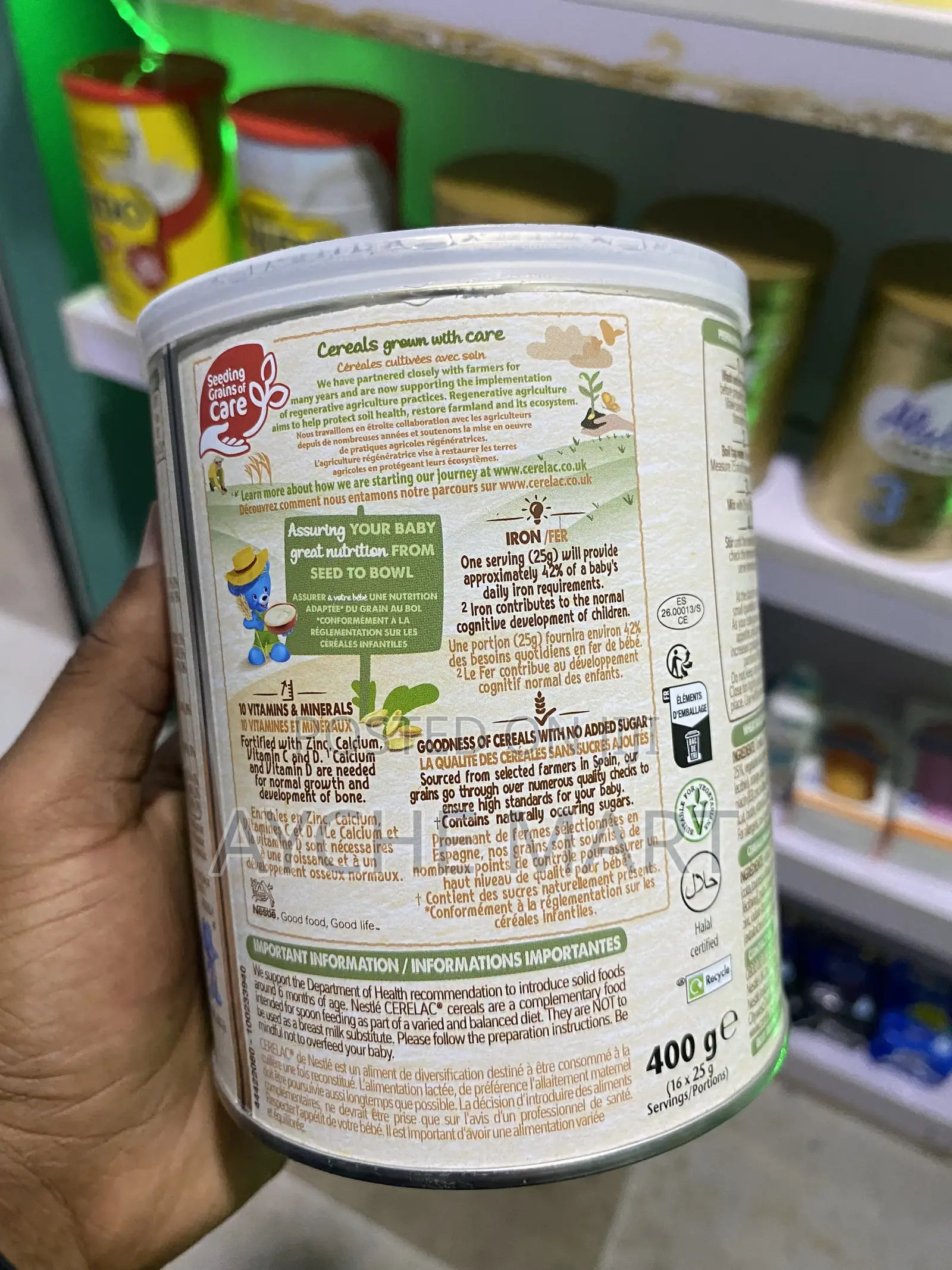 Cerelac Infant Foods