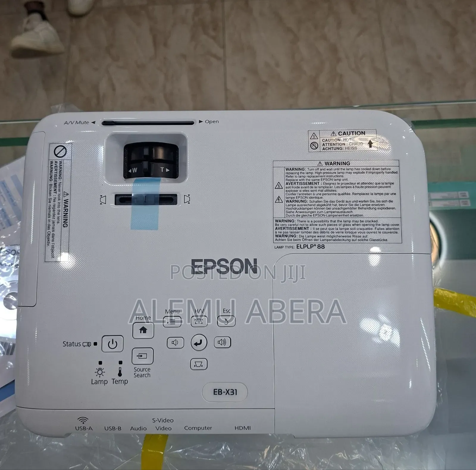 Brand New With Manual Epson Projector Model Name: Eb-X31
