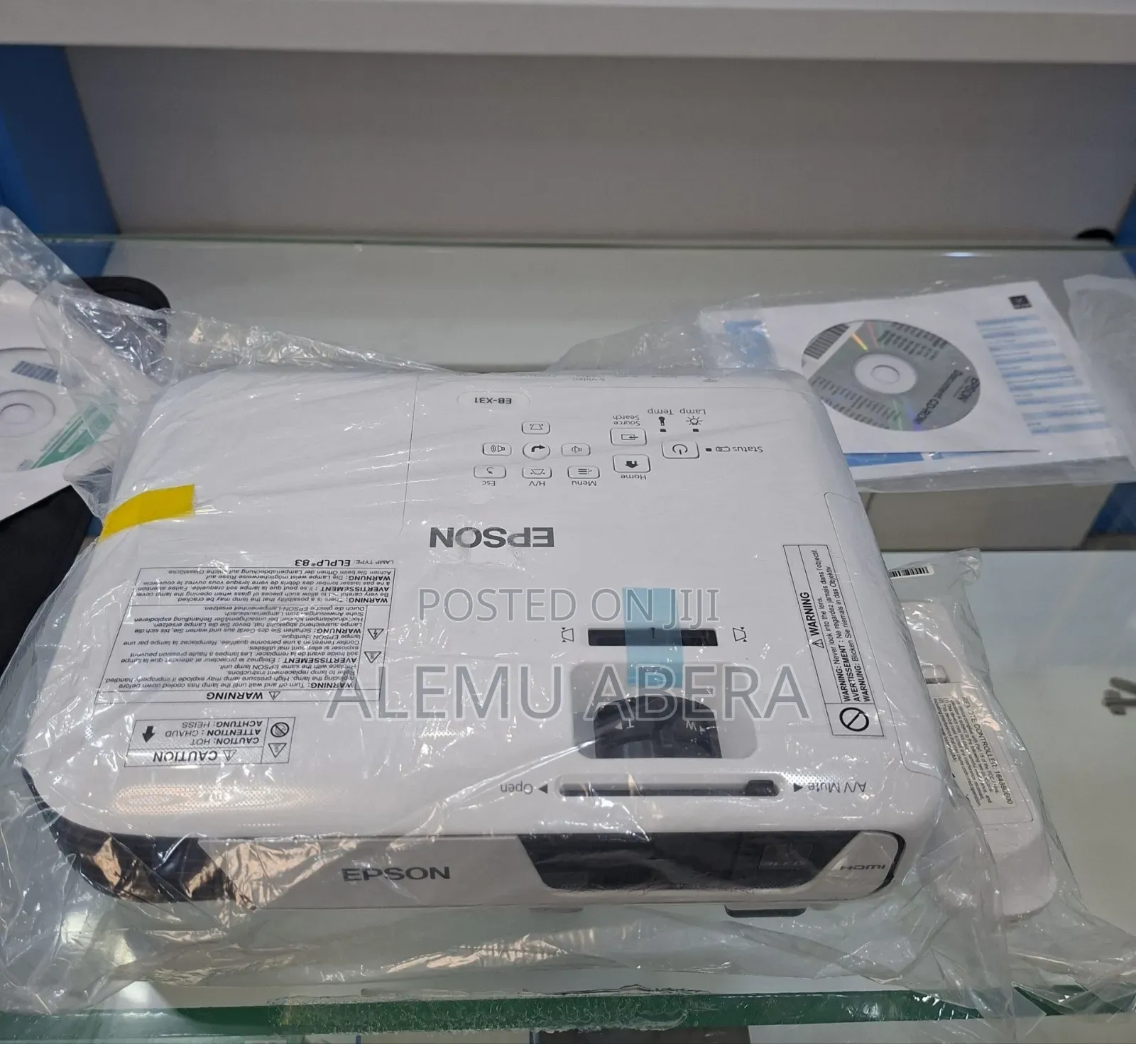 Brand New With Manual Epson Projector Model Name: Eb-X31
