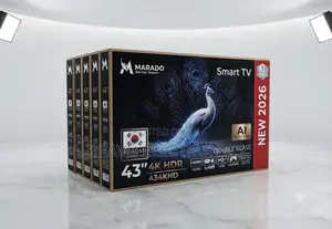  MARADO 43” Smart TV – New Model | Double Screen | AI HDR