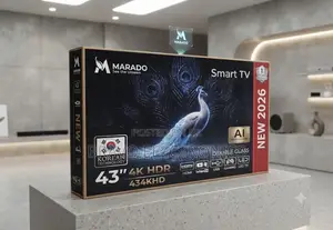 MARADO 43” AI HDR Smart TV – Double Screen | Latest Model