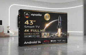  Apollo 43” UHD Smart TV – Android 14 | AI Technology | New Model