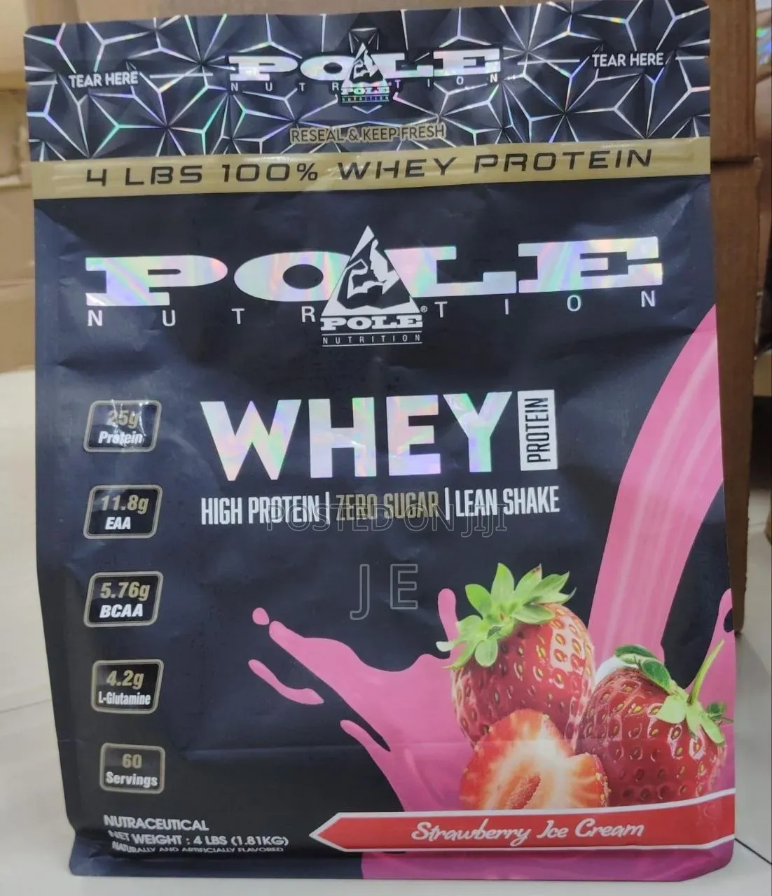 Pole Nutrition Zero Shuger Whey Protein 1.8kg(60serving)