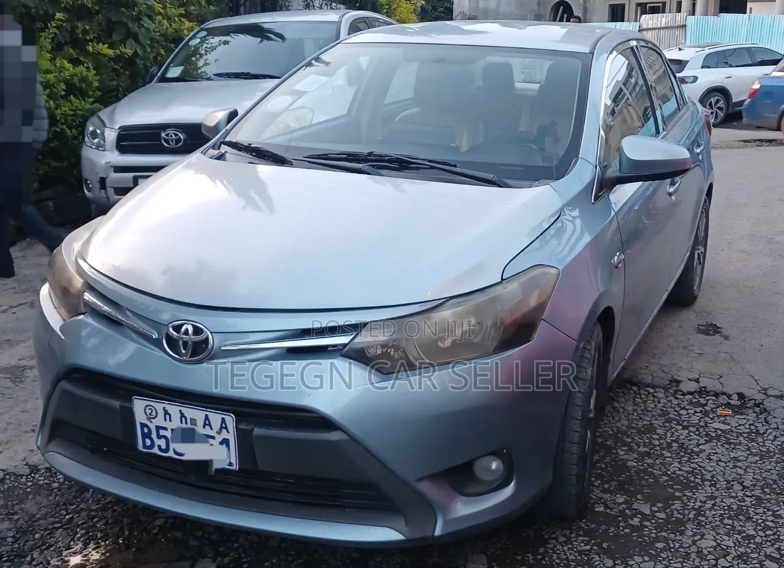 Toyota Yaris 2015 Blue