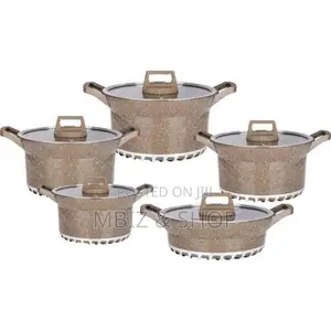 Momcoc 11PCs Granite Cookware