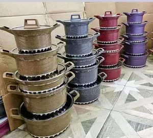 Momcoc 11PCs Granite Cookware