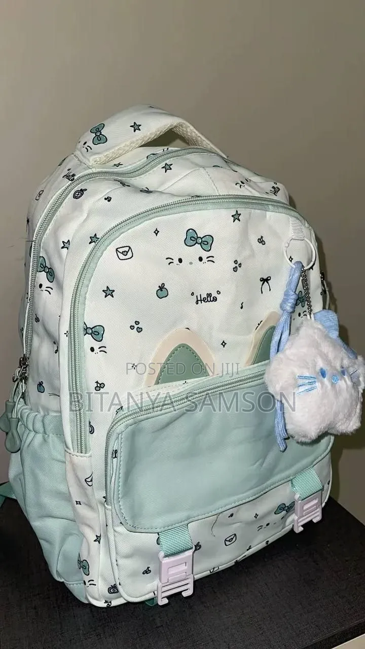 Stylish Multi-Pocket School Travel Backpack