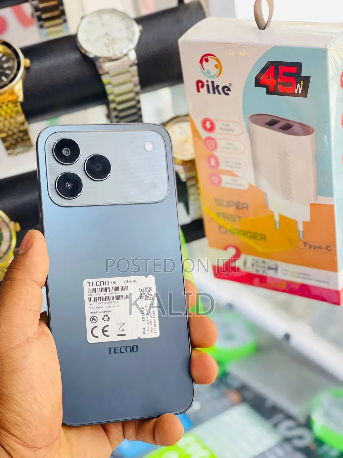 New Tecno Spark 50 128 GB Black