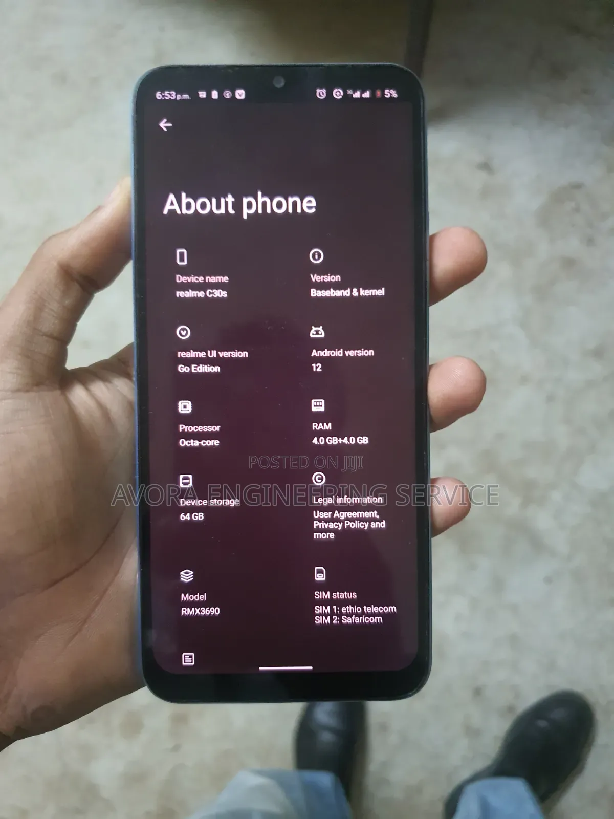 Realme C30s 64 GB Blue