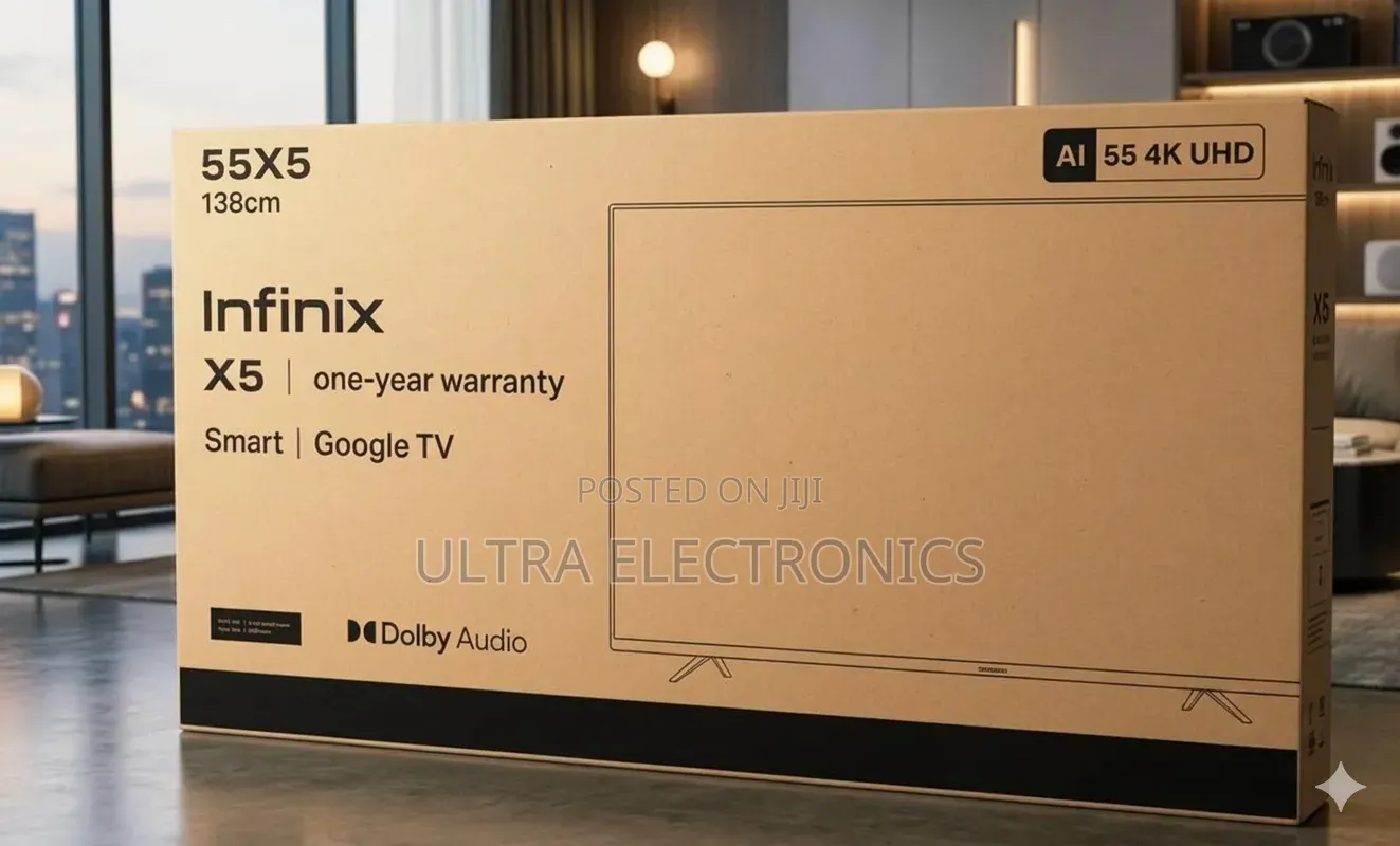 Infinix X5 55-Inch Uhd Smart TV