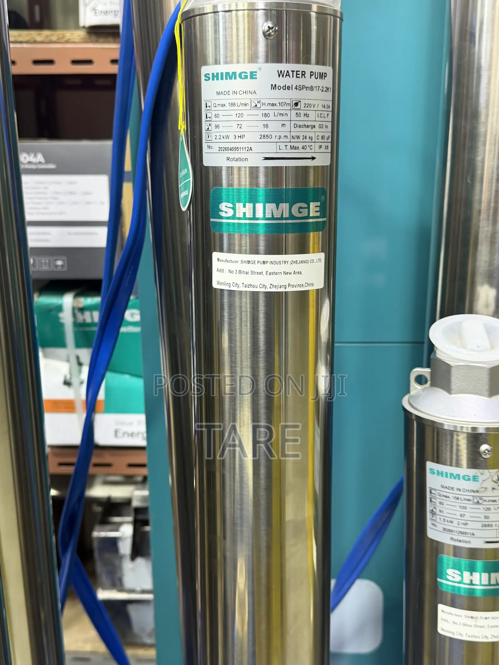 Borehole Submersible Water Pump