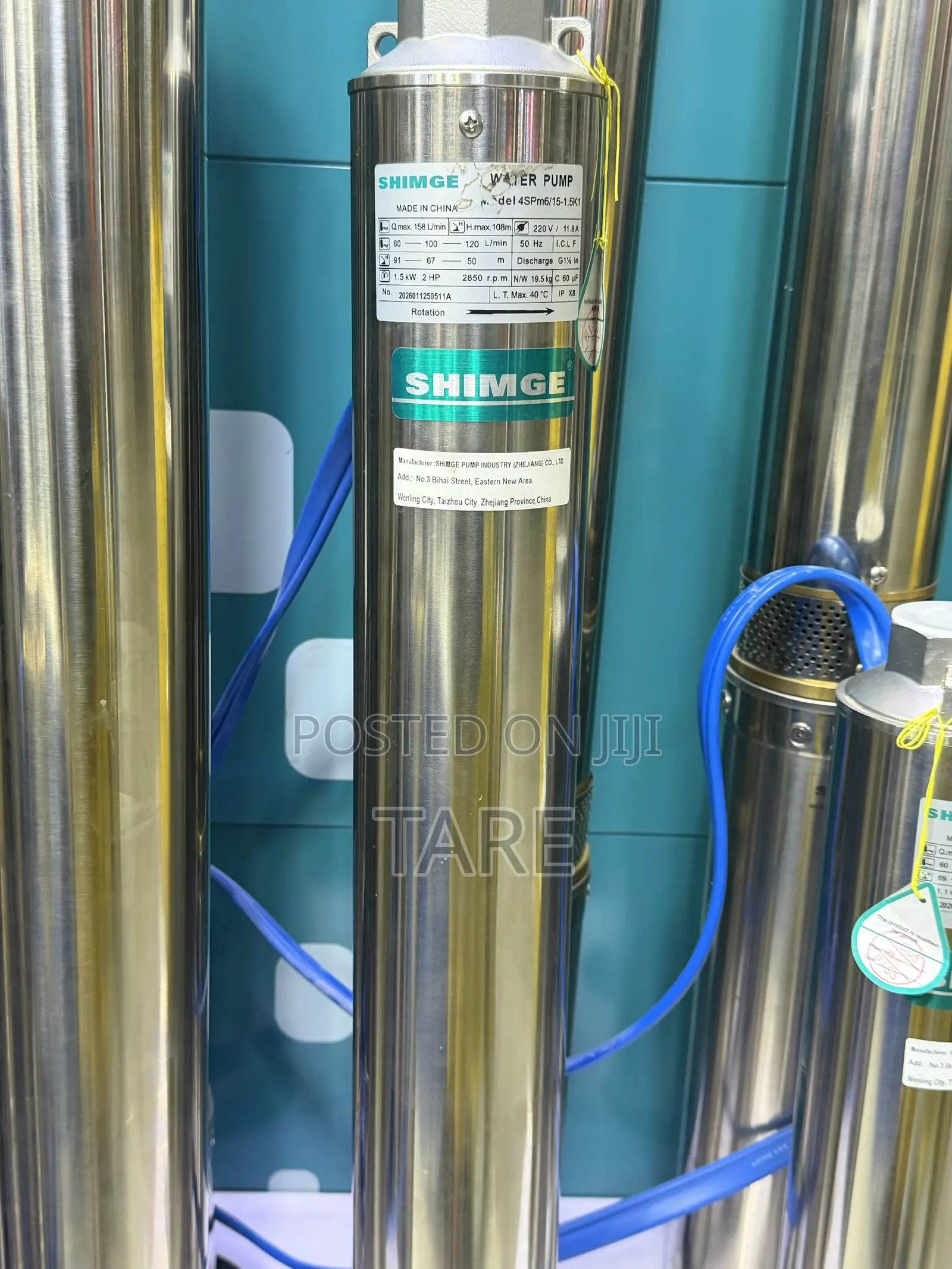 Borehole Submersible Water Pump