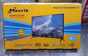Mavrik TV 43" Smart Android TV – Double Glass Design | New 2026 Model
