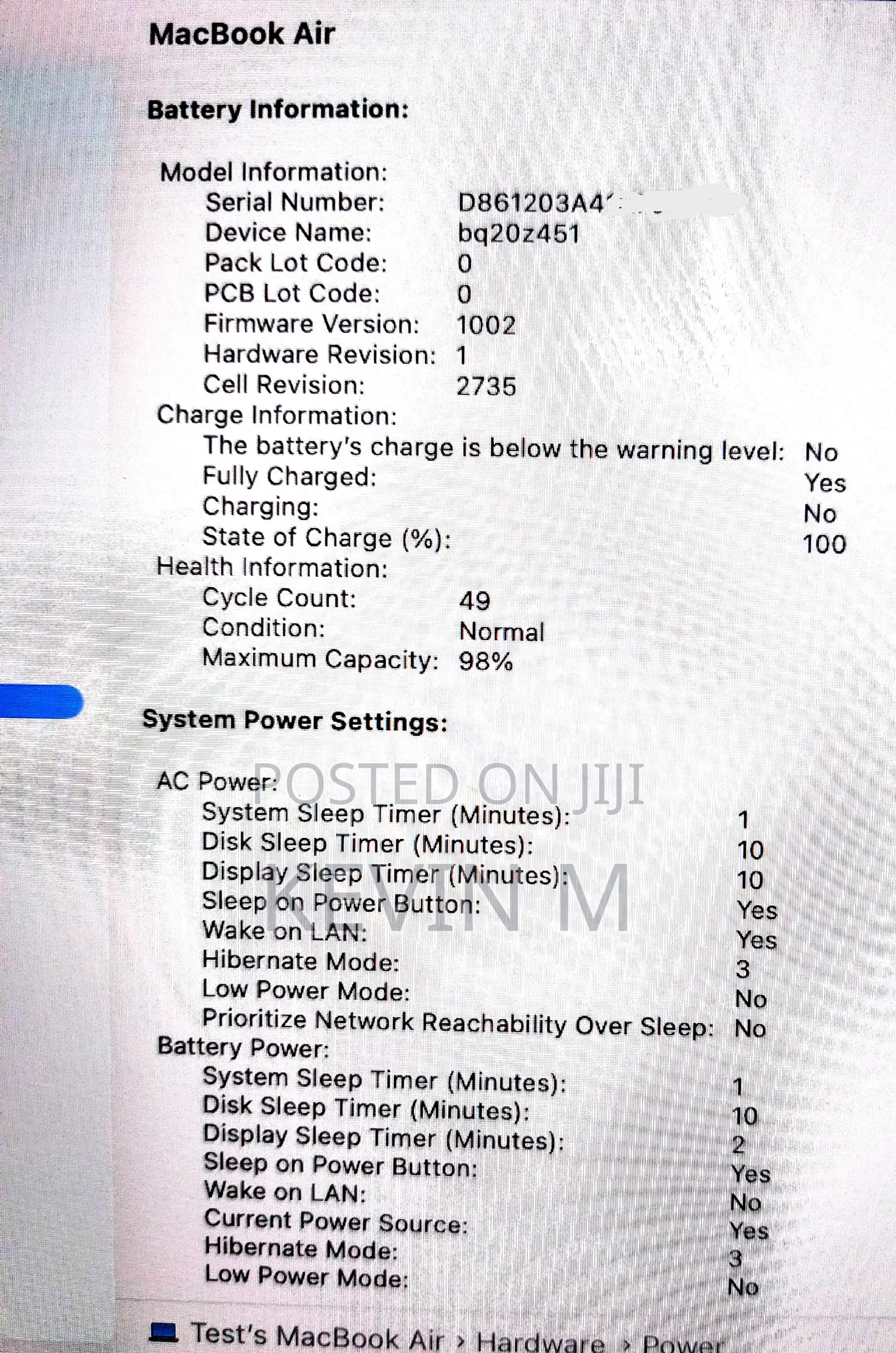 Laptop Apple MacBook Air 2020 M1 16GB Apple M1 SSD 1T