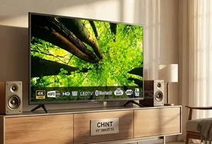 Chint TV 43" Smart Android TV – Double Glass Design | New 2026 |