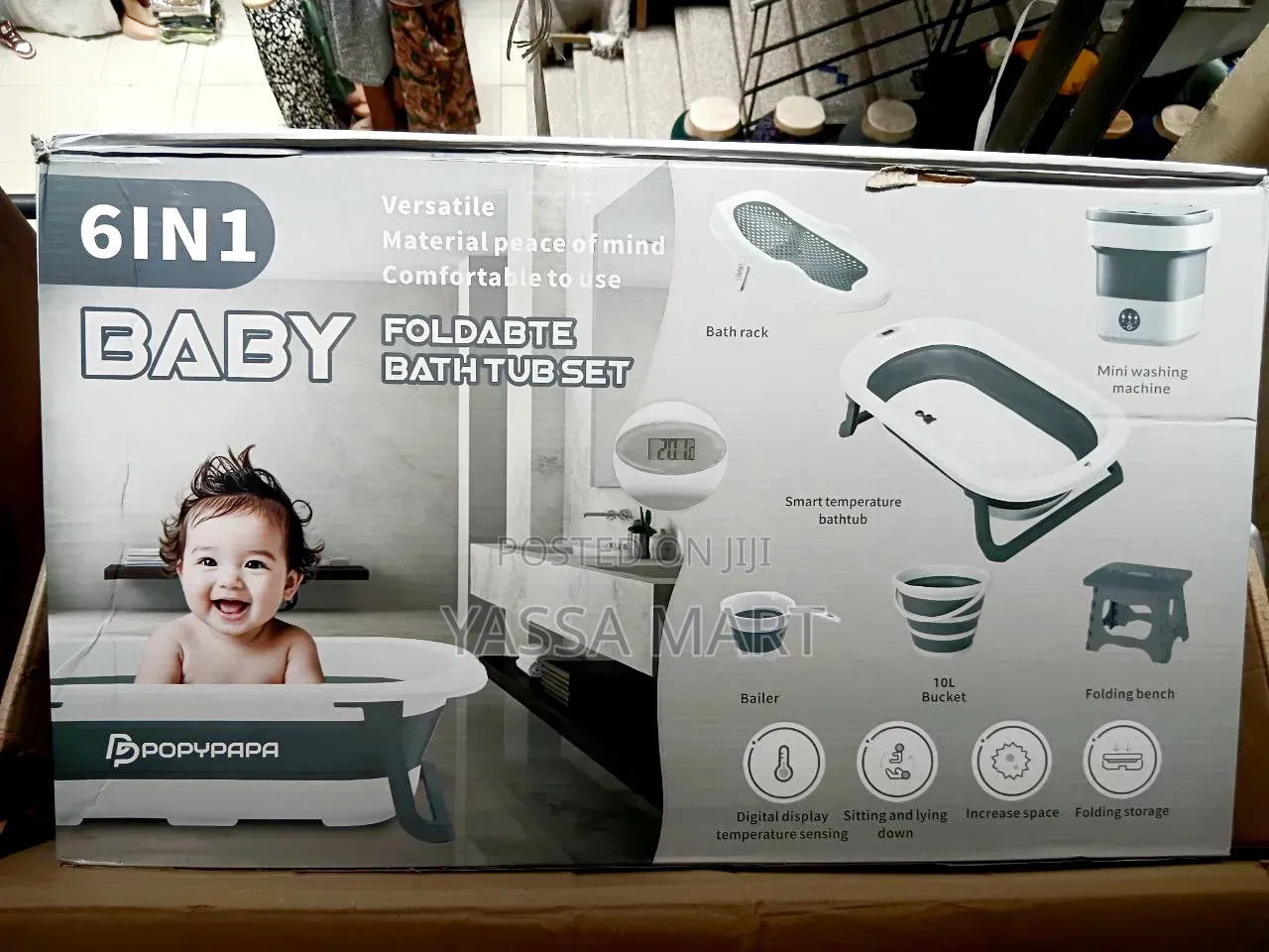 6 IN 1 Premeium Baby Bath Tub