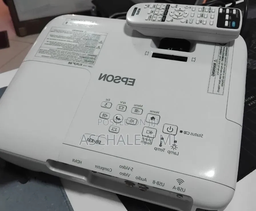 EPSON Projector Model Name: EB-x31 Hardware Interface: VGA, USB,