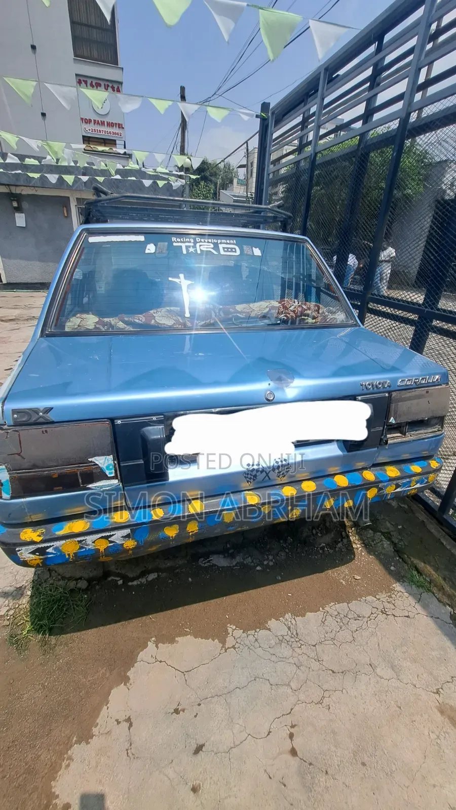 Toyota Corolla 1987 Gray