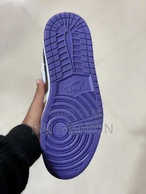 J1 Low Sb Dunk Black X White X Purple
