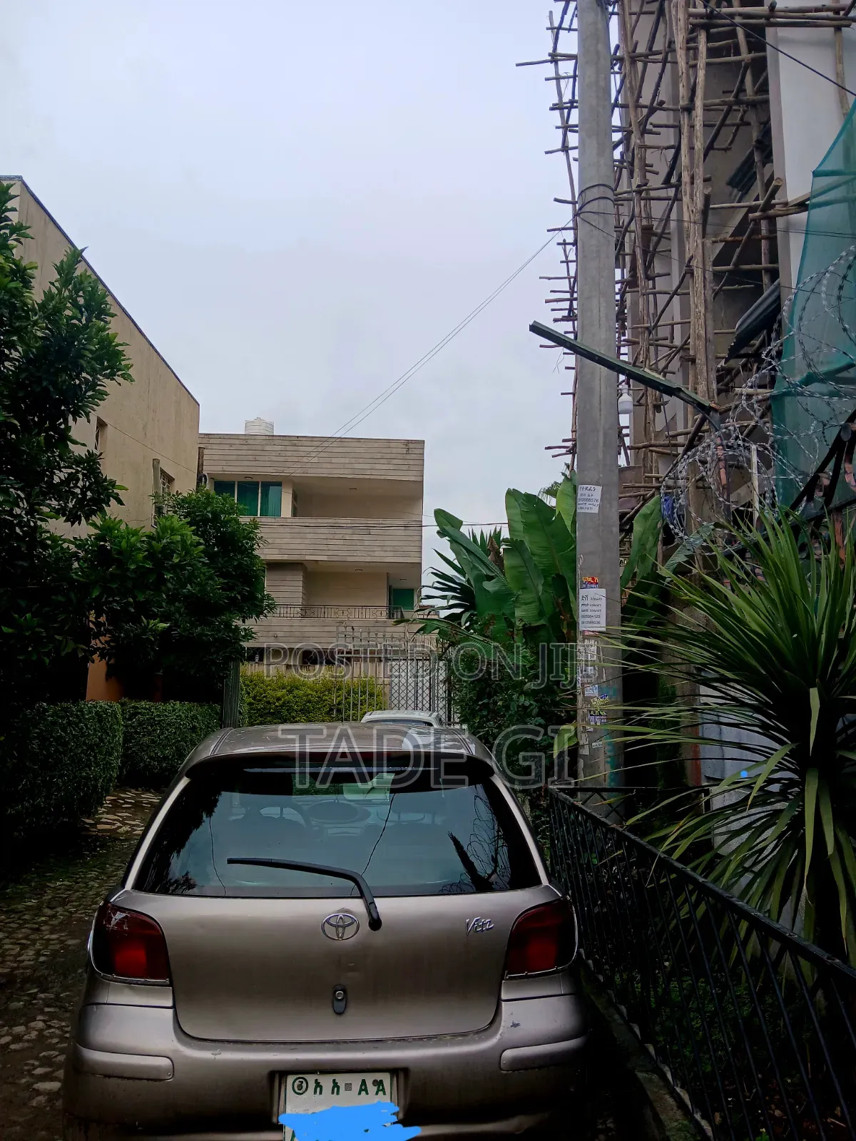 Toyota Vitz 2002 Gray