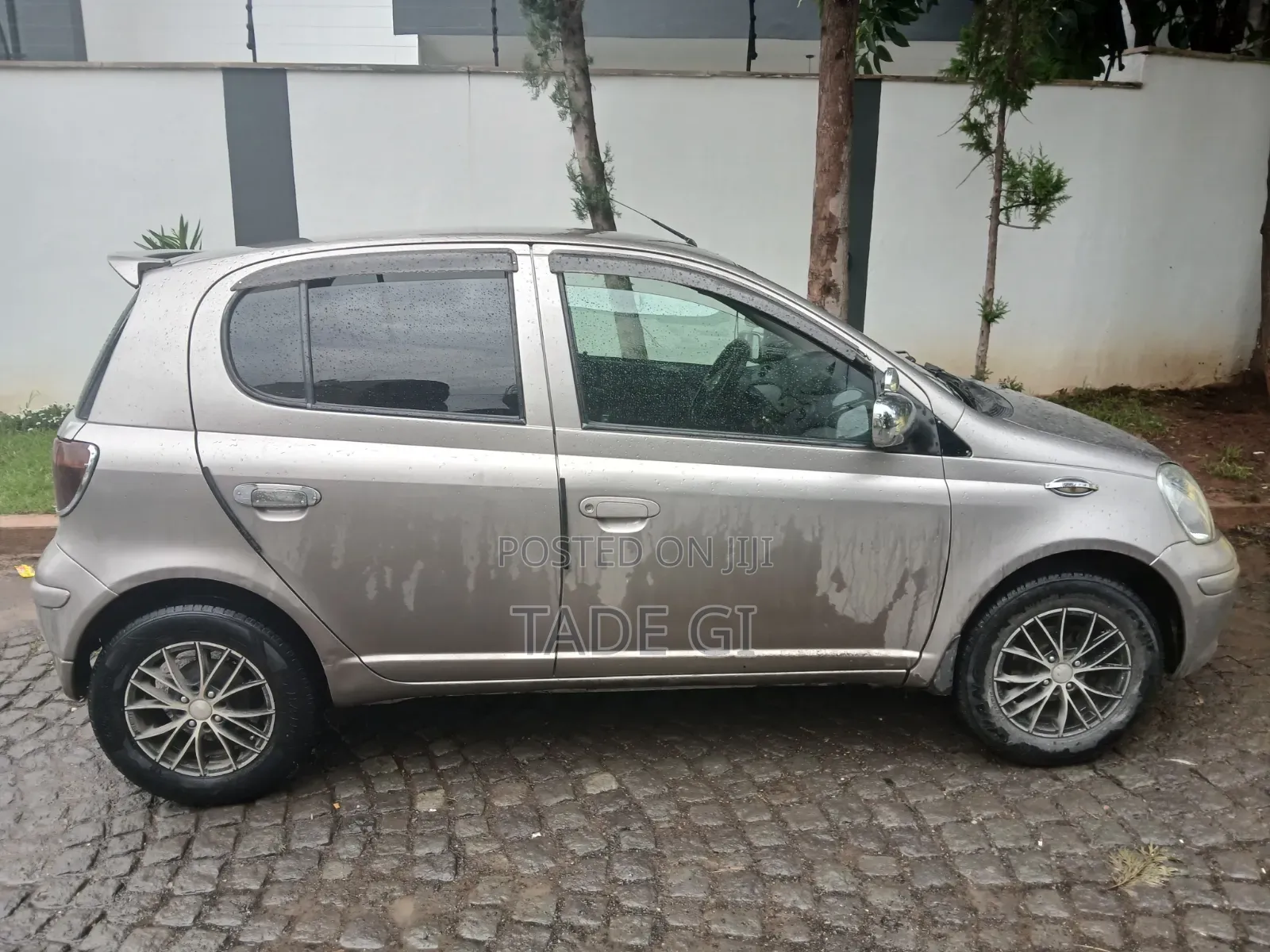 Toyota Vitz 2002 Gray