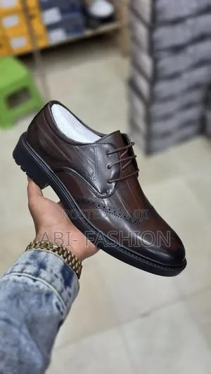 Oxford Shoes Genuine Leather Mens
