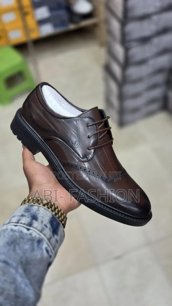 Oxford Shoes Genuine Leather Mens