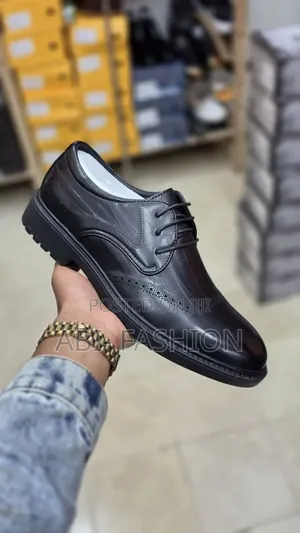 Oxford Shoes Genuine Leather Mens