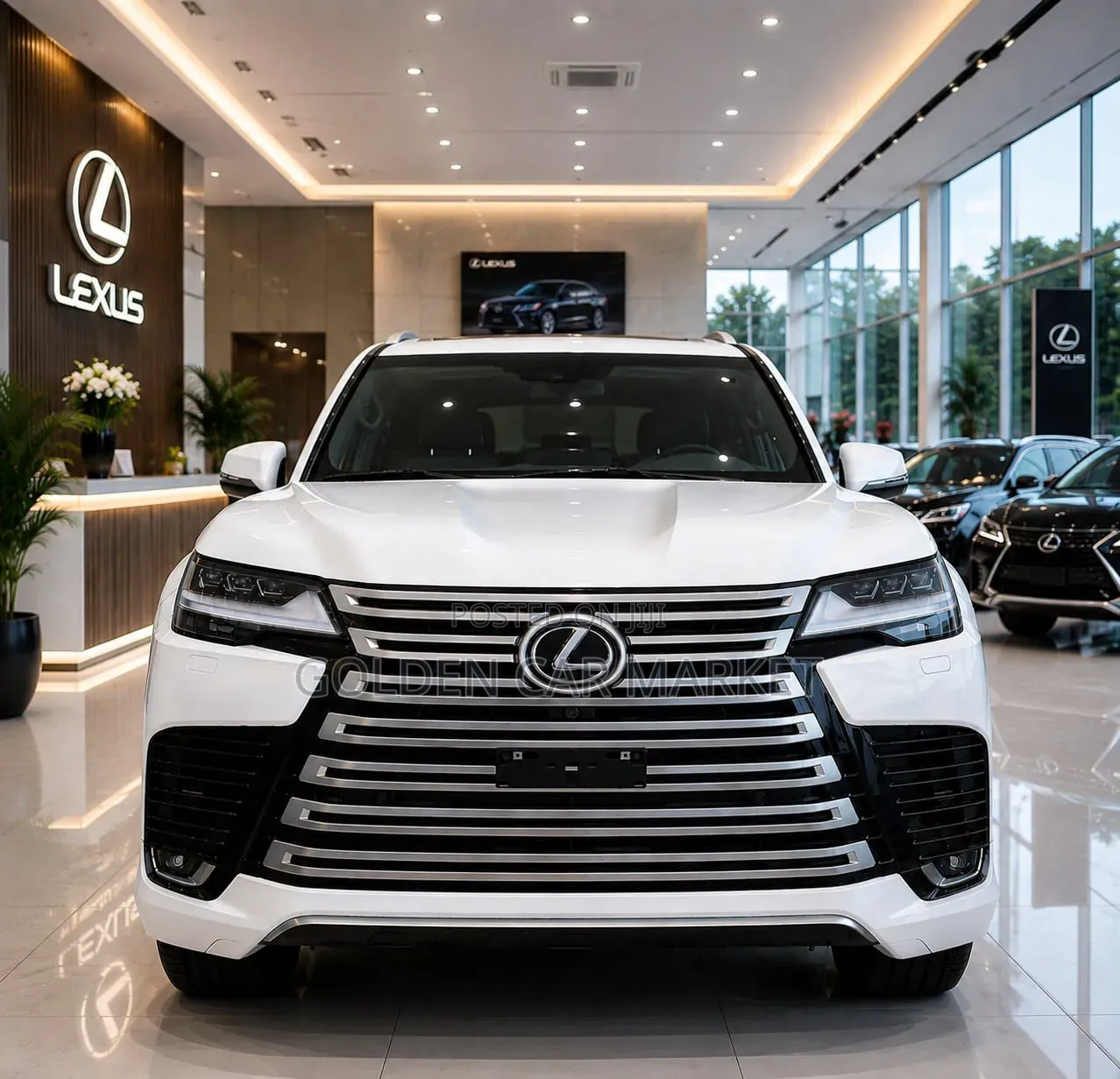 New Lexus LX 500d 2026 White