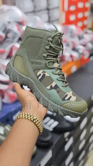Miltary Boots Camo-Print Outdoor Tactical Boots Master Quality