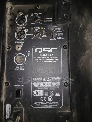 QSC Powered Speakers. 3 PCS