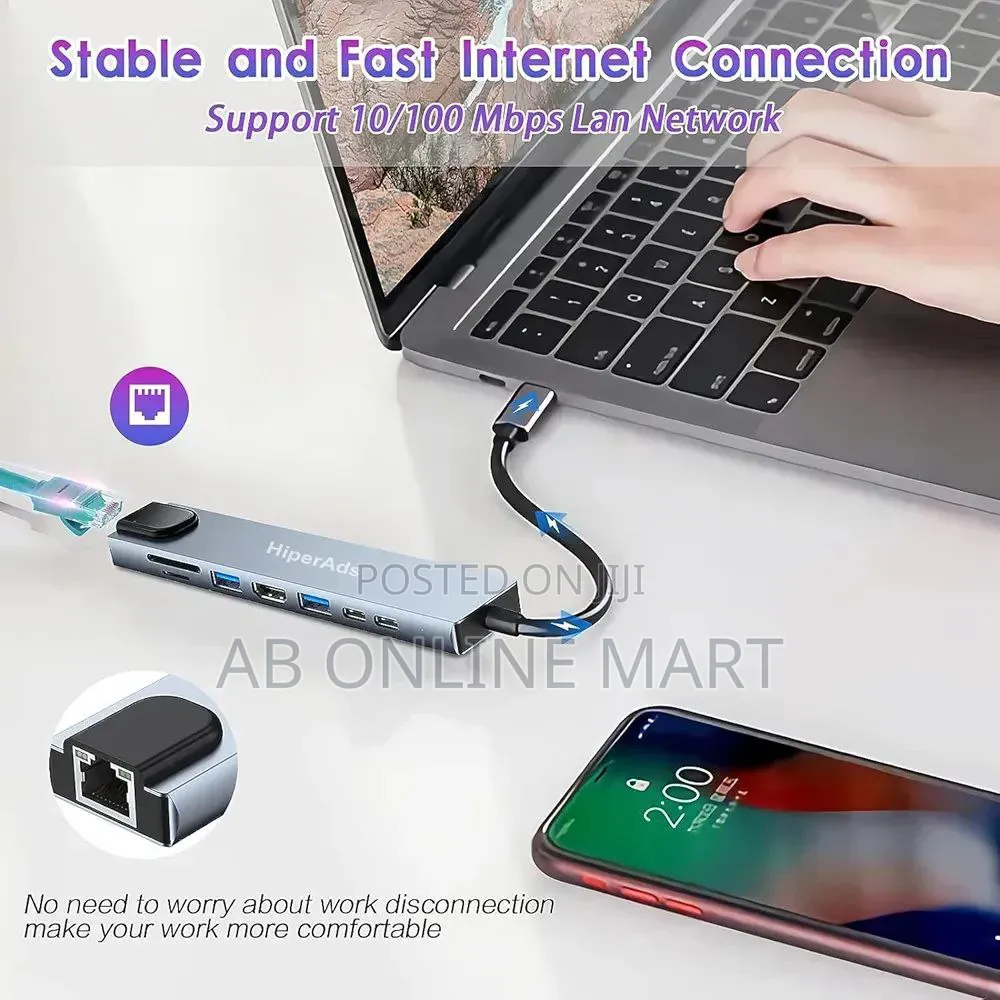 8in1 USB HUB Adapter