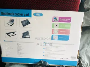 Double Laptop Fan Cooling Fan Stand (Notebook Cooler Pad)
