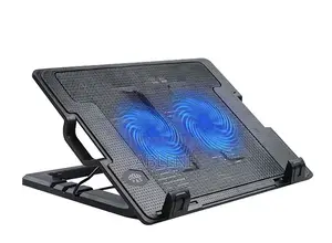 Double Laptop Fan Coling Stand (Notebook Cooler Pad )