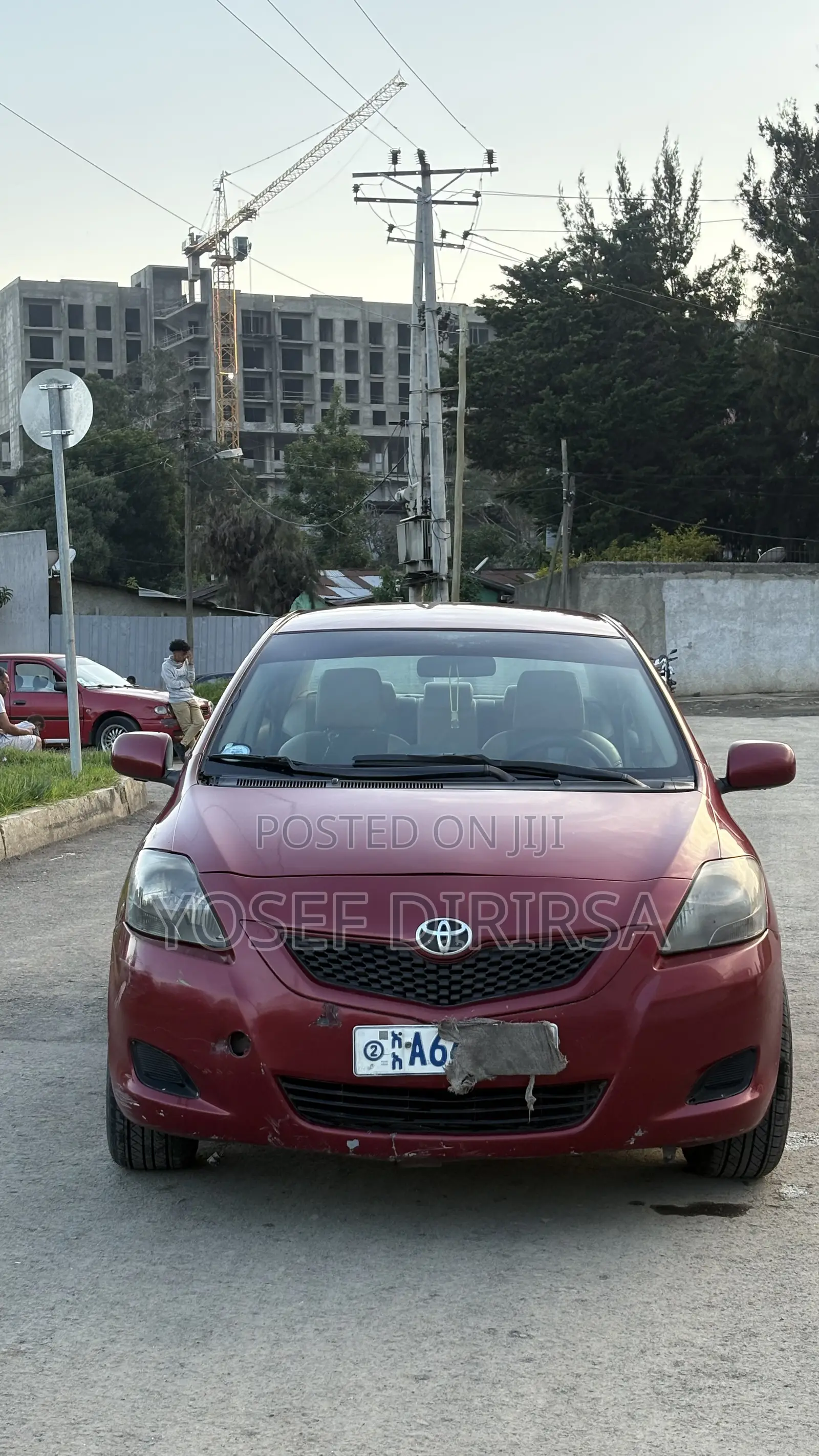 Toyota Yaris 1.3 2008 Red