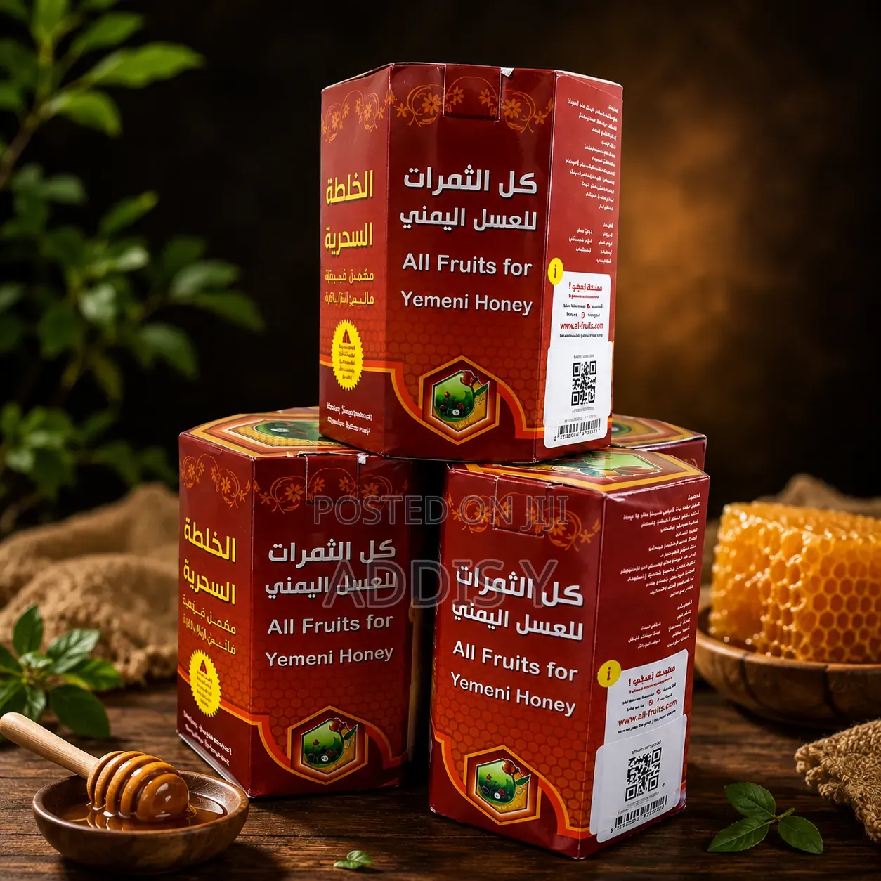 Experience the Authentic Taste of Yemeni Honey