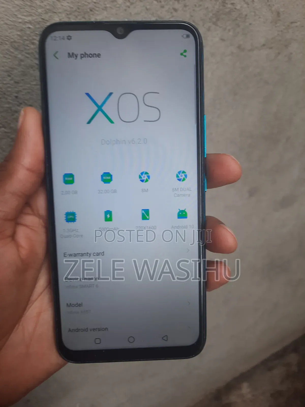 Infinix Smart 6 32 GB Green