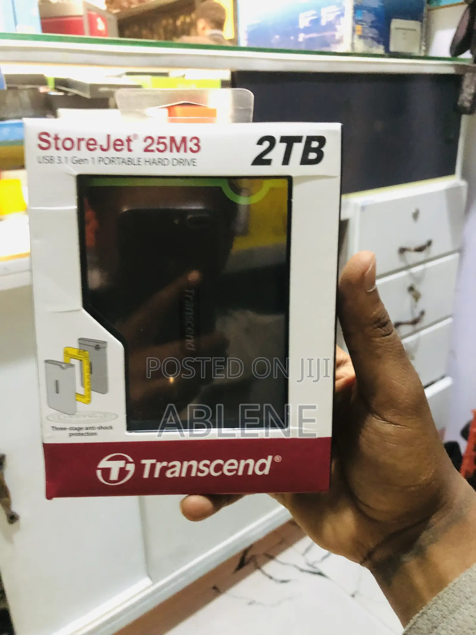 2TB Transcend(External Hard Disk Drive)