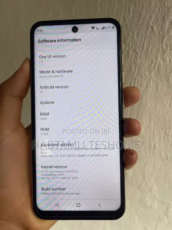 Samsung Galaxy S24 Ultra 512 GB Gold