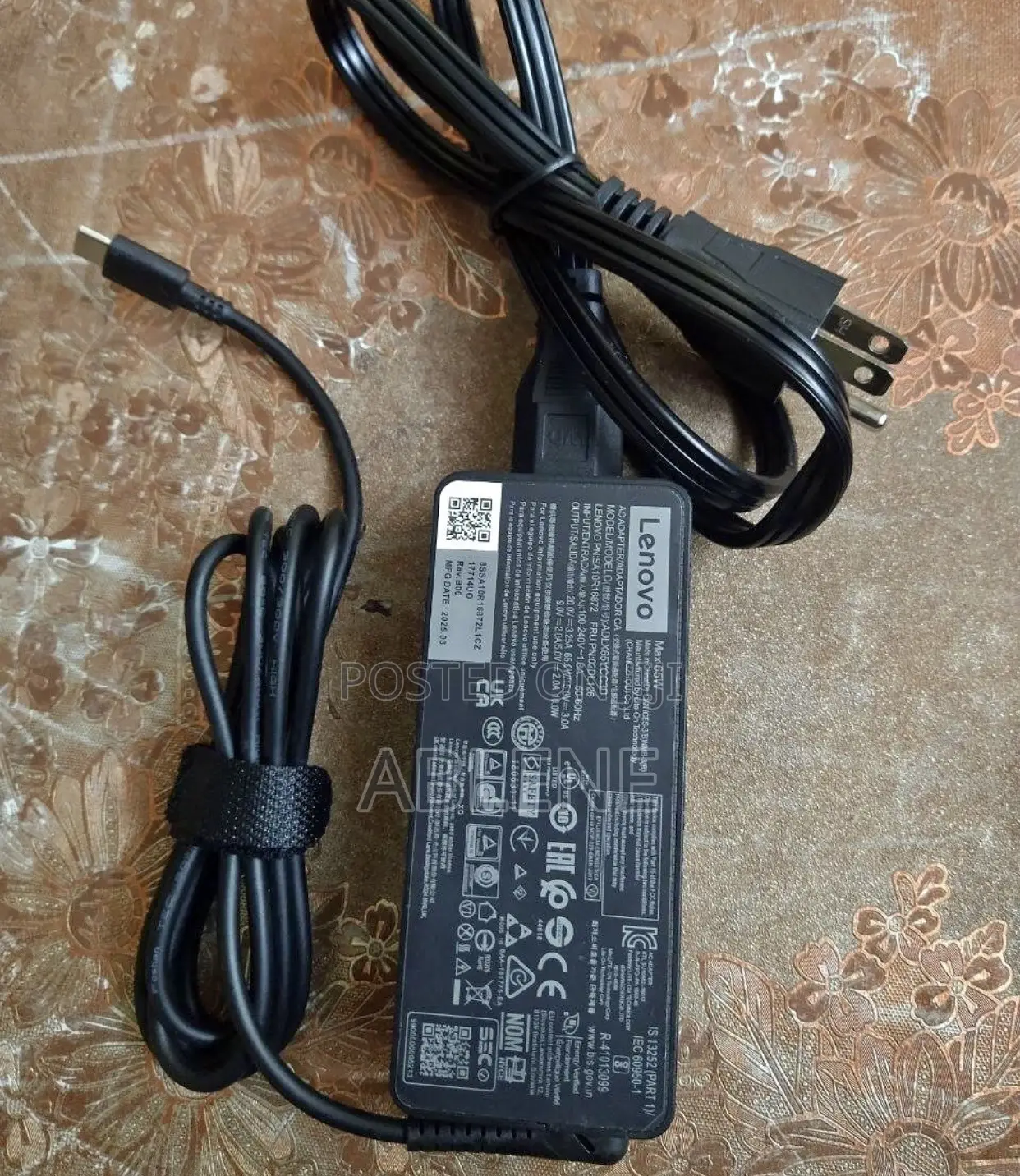 Lenovo Type C Charge Max 65w