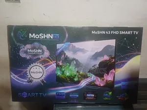 Moshn TV 43" Smart Android TV – Double Glass Design