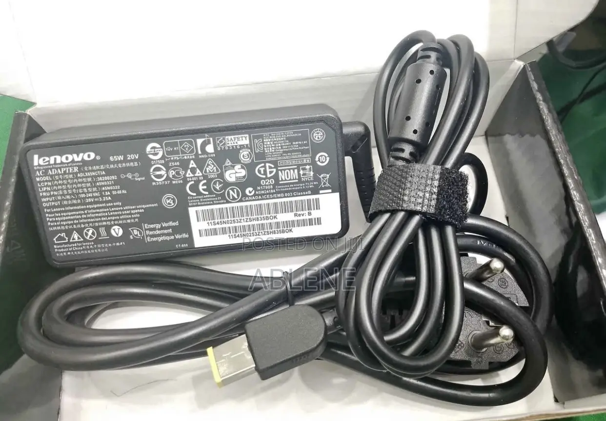 Lenovo Type C Charger Original 65w