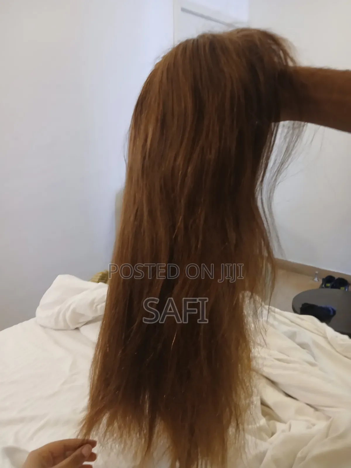 100% Human Hair Wig – Brown – Used Few Times