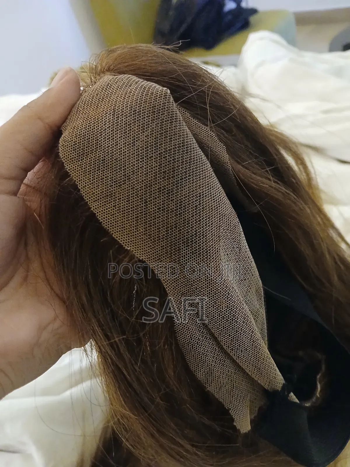 100% Human Hair Wig – Brown – Used Few Times