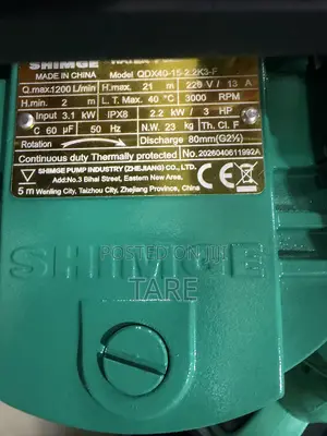 Submersible Water Pump
