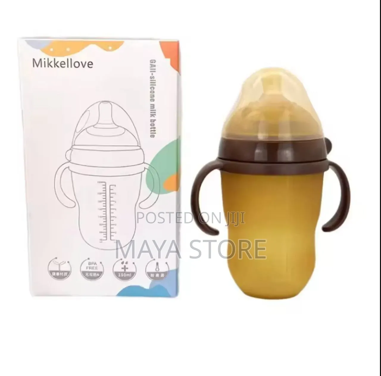 Silicone Baby Bottle Nano 2psc