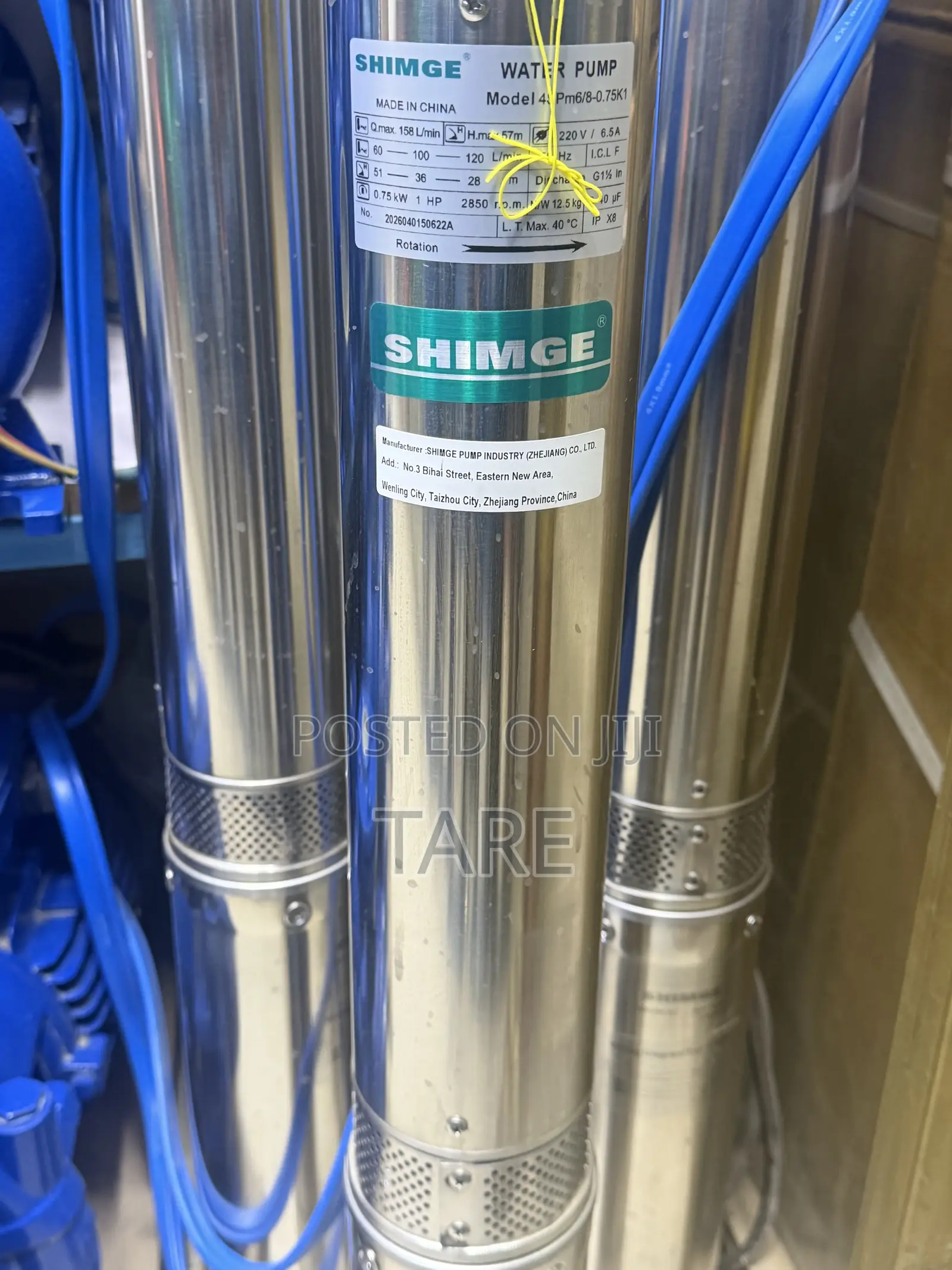 Borehole Submersible Water Pump